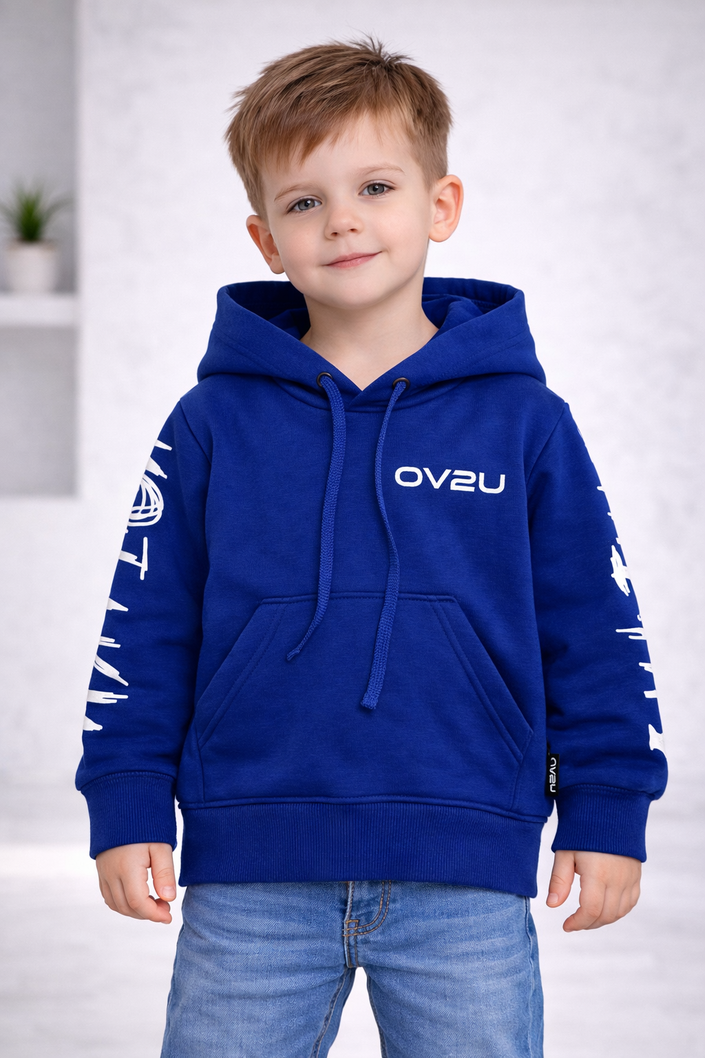 Худи для мальчика електрик OV2U 19д-427-8