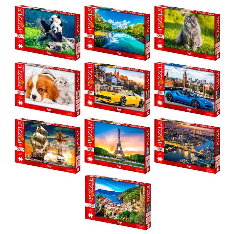 Пазлы 380 элементов Унисекс Danko Toys ДТ05