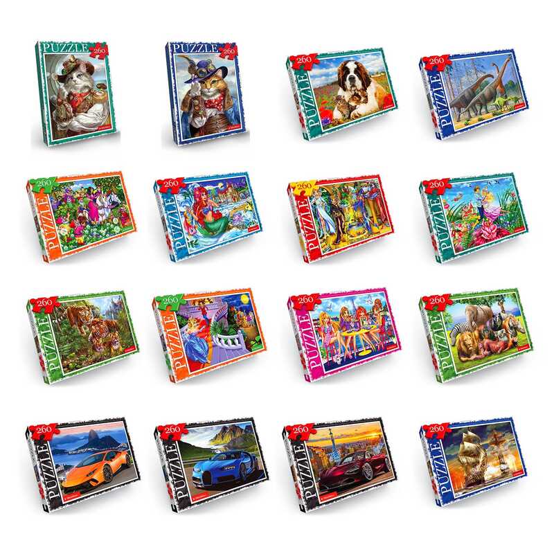 Пазлы 260 элементов Унисекс Danko Toys ДТ05-18