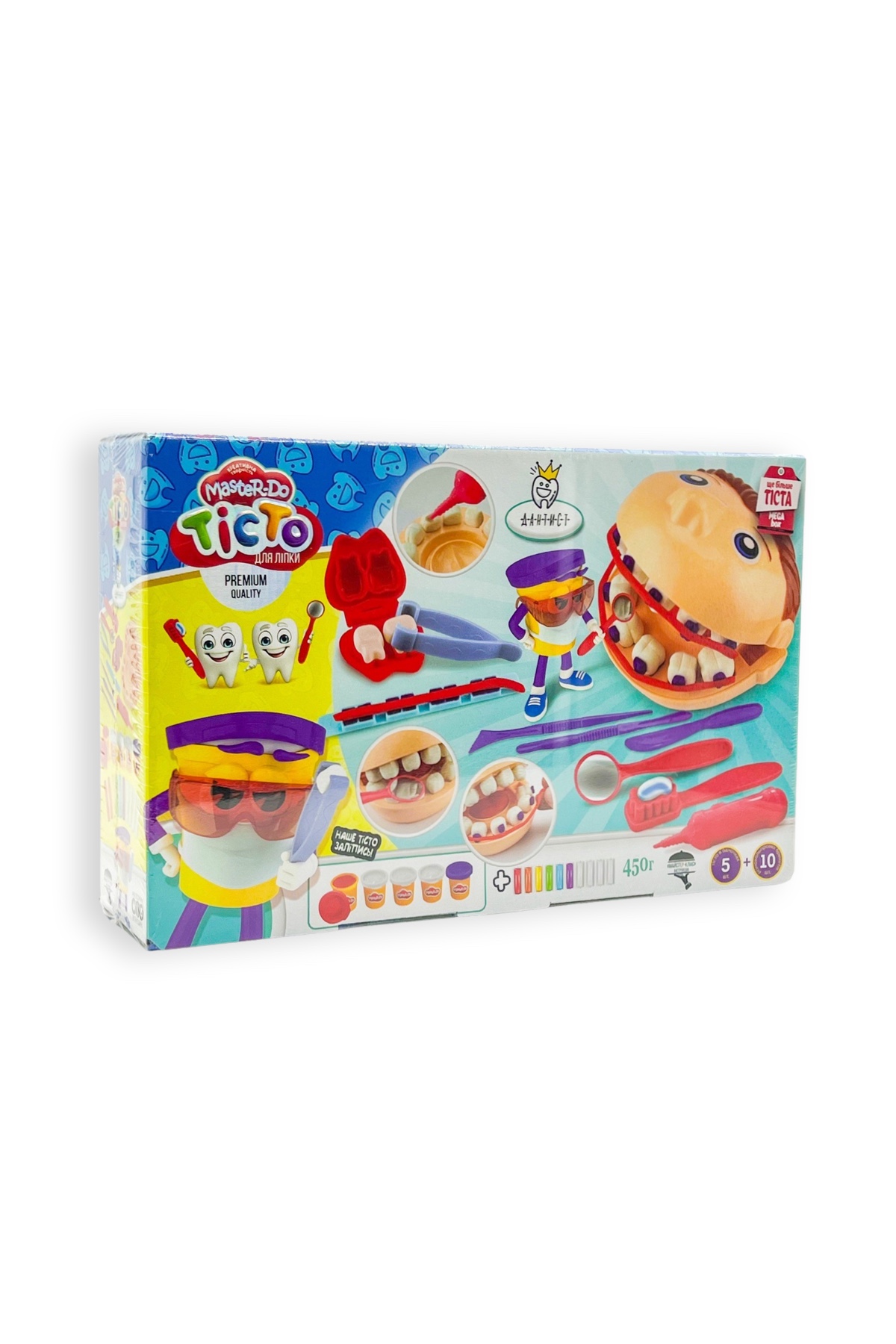 Тесто для лепки Master Do Унисекс Danko Toys Дантист