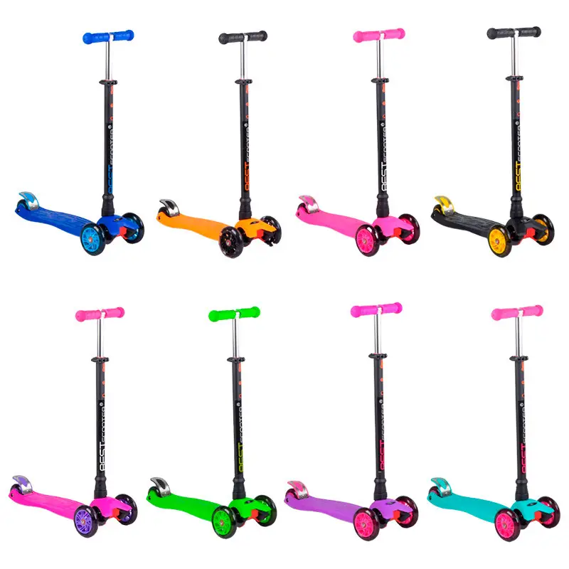 Самокат BestScooter, высота руля регулируется, 8 видов Унисекс Китай 113-24505