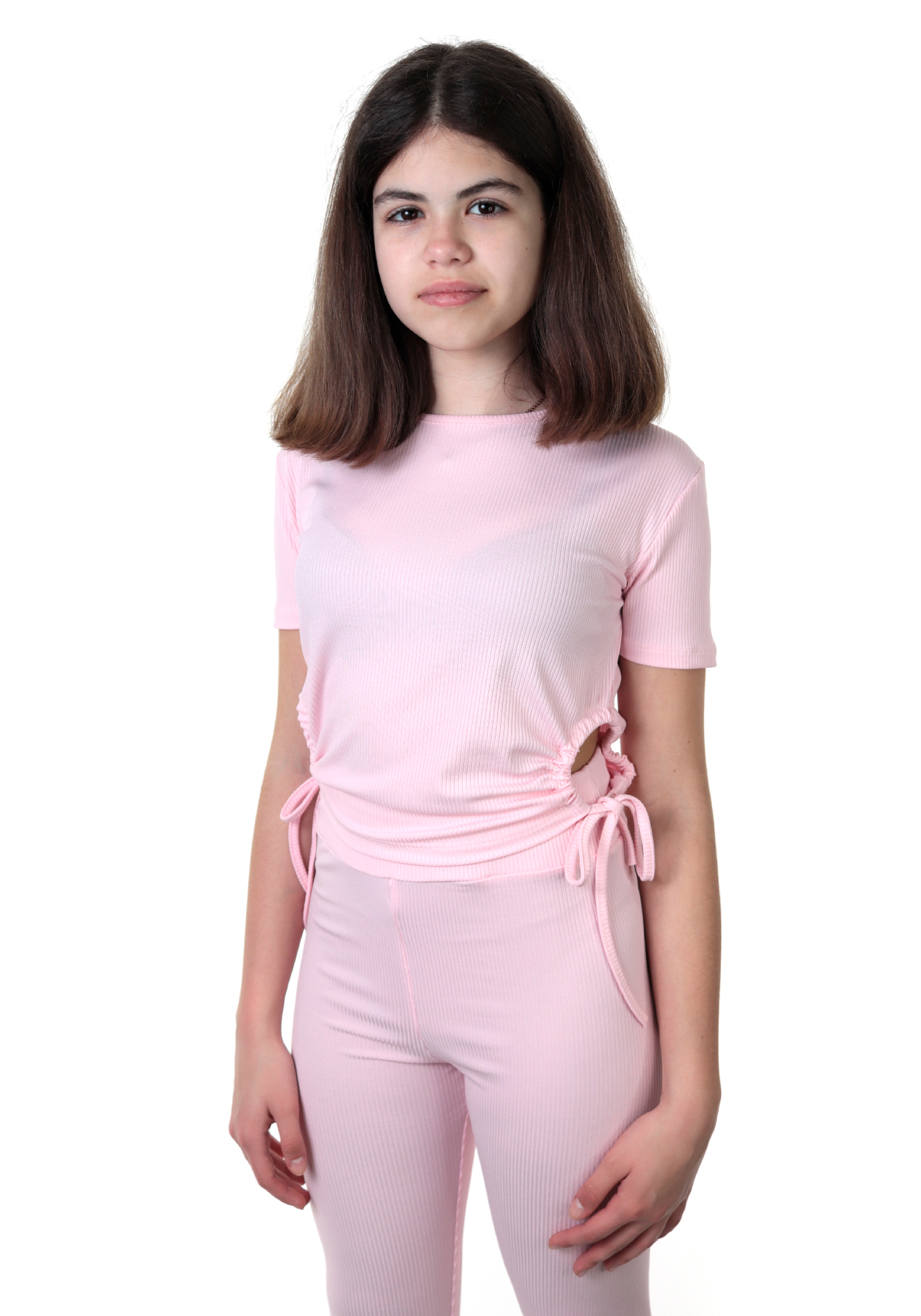Футболка для девочки розовый Mini Moda 3148/р