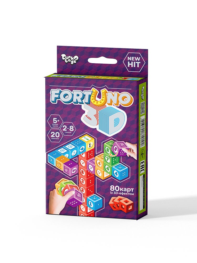 Настольная игра Унисекс Danko Toys Fortuno 3D