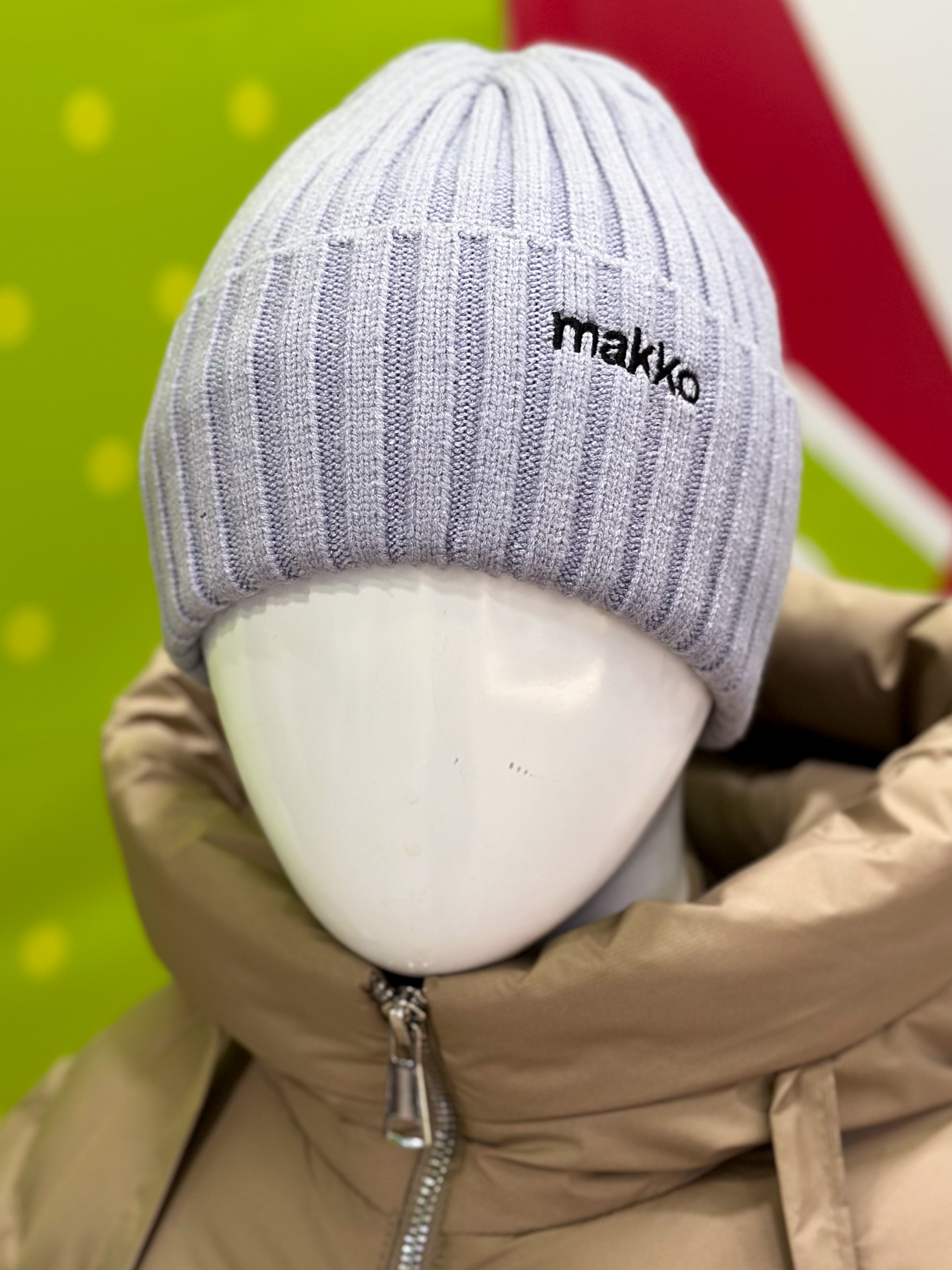 Шапка для девочки цветной Польща Makko/205