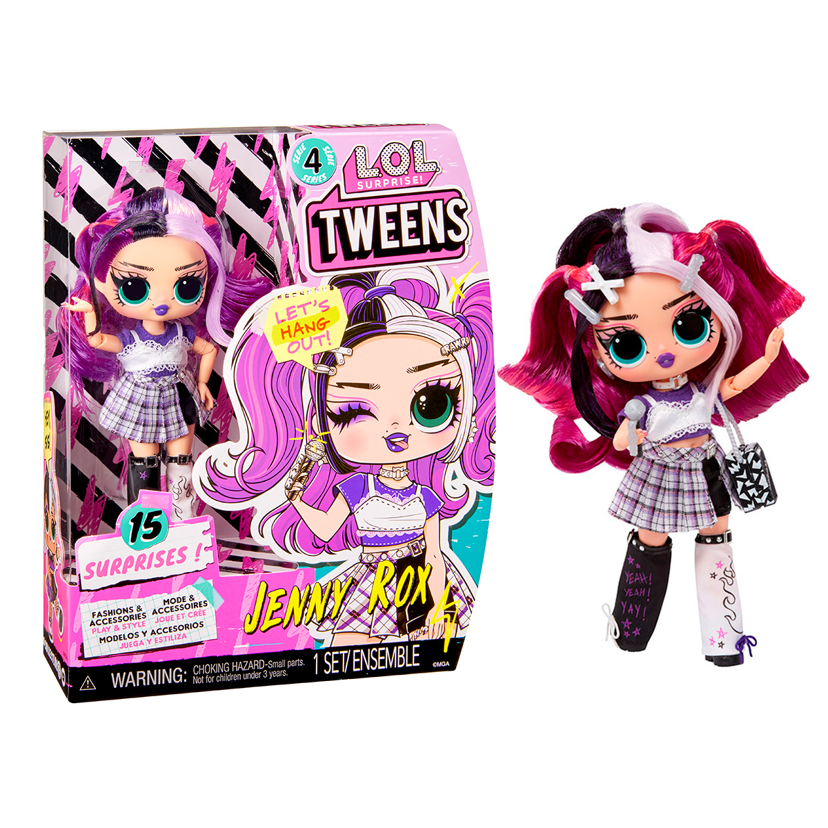 Кукла LOL Дженни Рокс Унисекс MGA Entertainment Inc Kiddisvit 588719