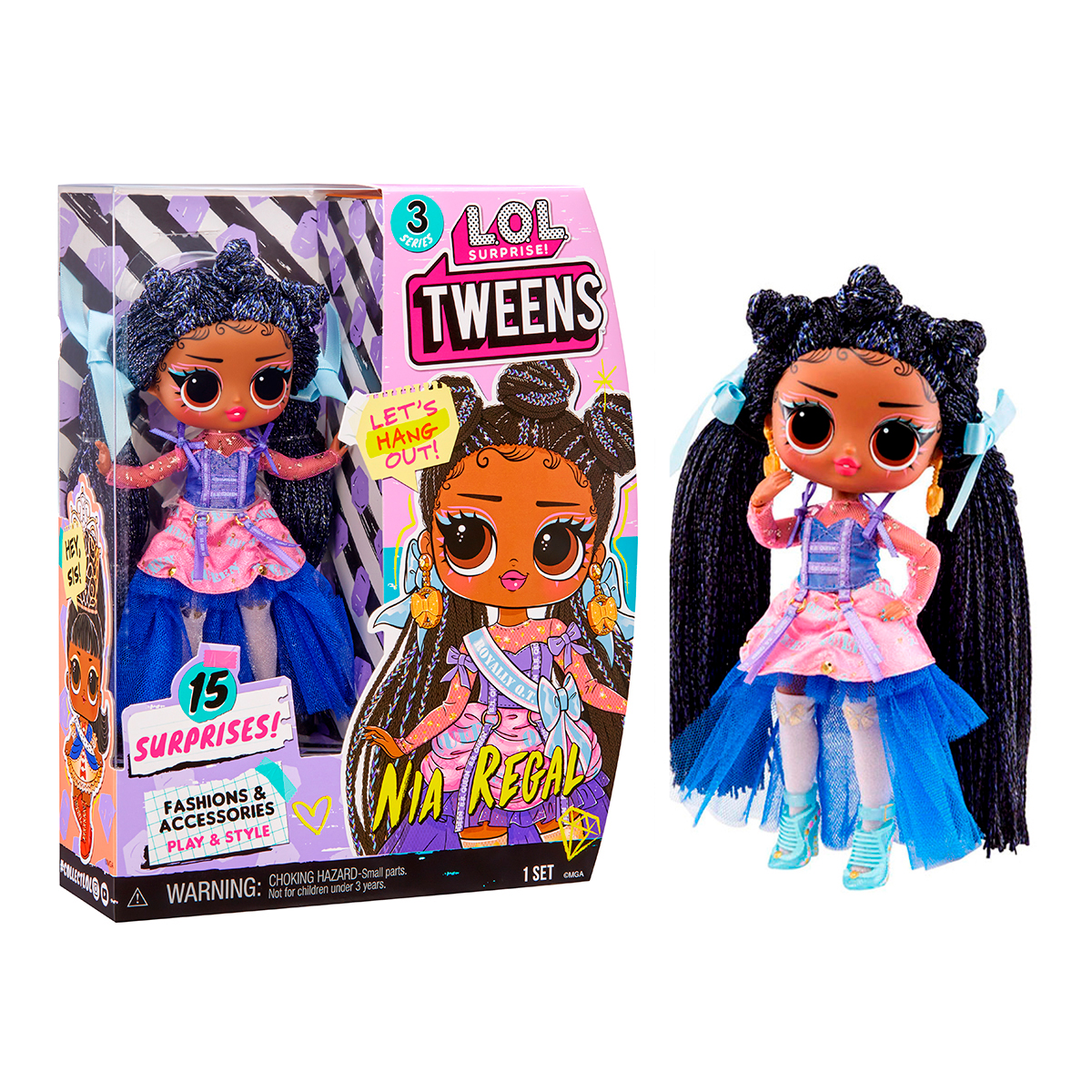 Кукла LOL Ния Ригал Унисекс MGA Entertainment Inc Kiddisvit 584087