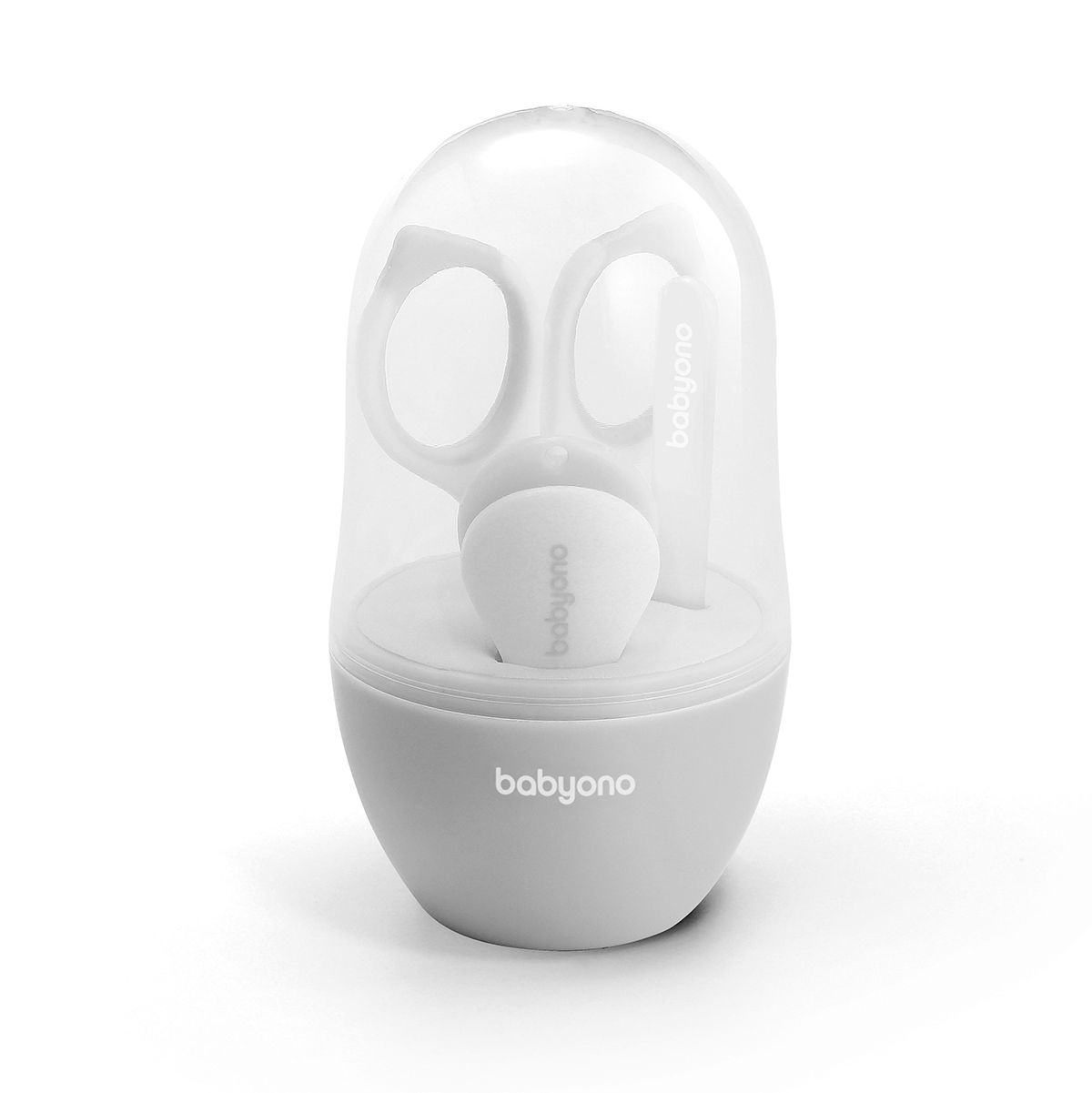 Ножницы косметический набор Унисекс серый BabyOno 398/03
