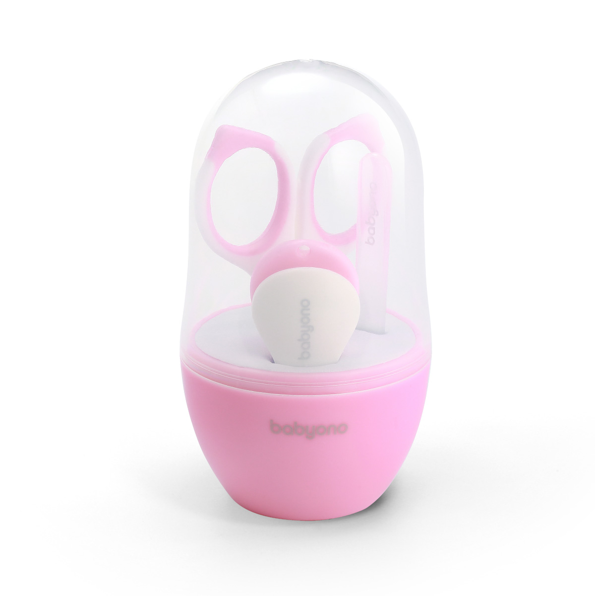 Ножницы косметический набор Унисекс розовый BabyOno 398/02