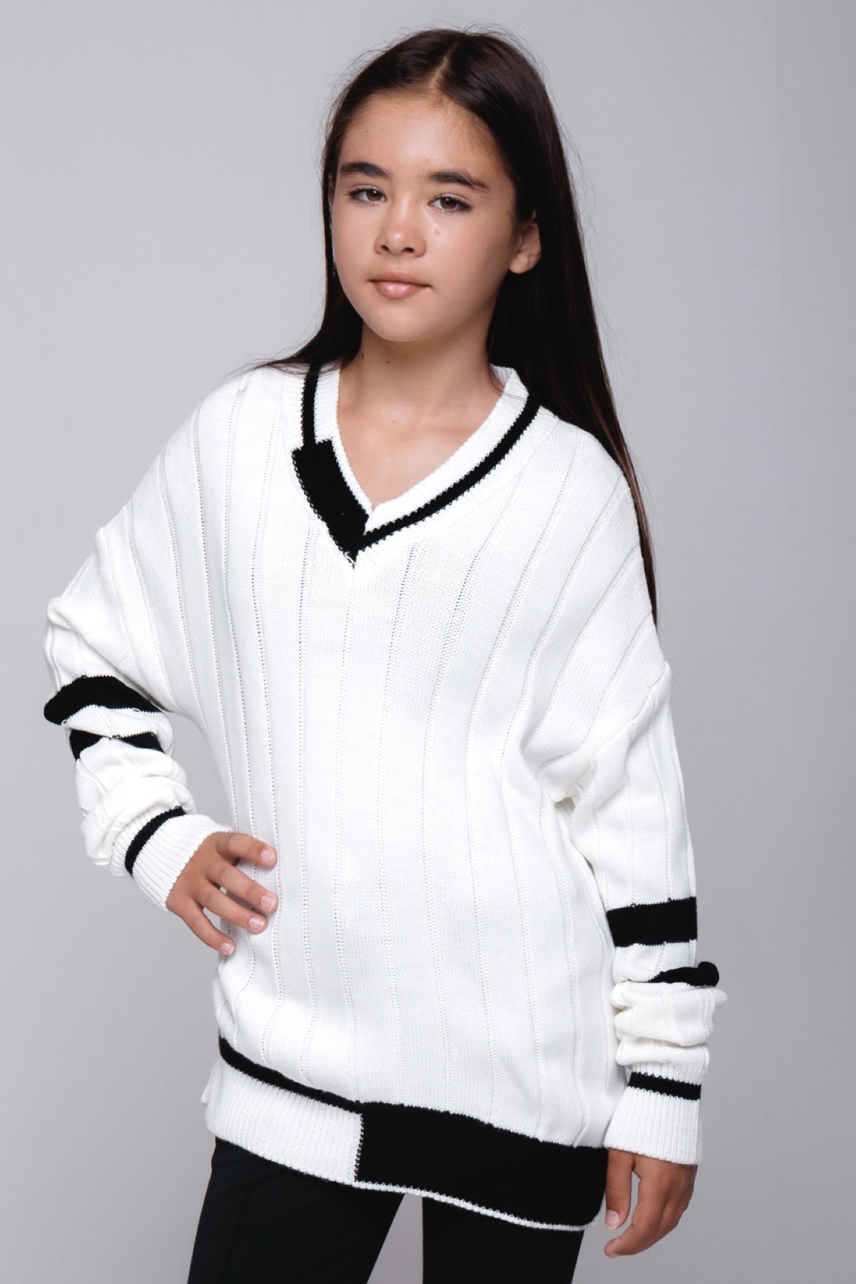 Кофта для девочки молочный Mini Moda 769/квмол