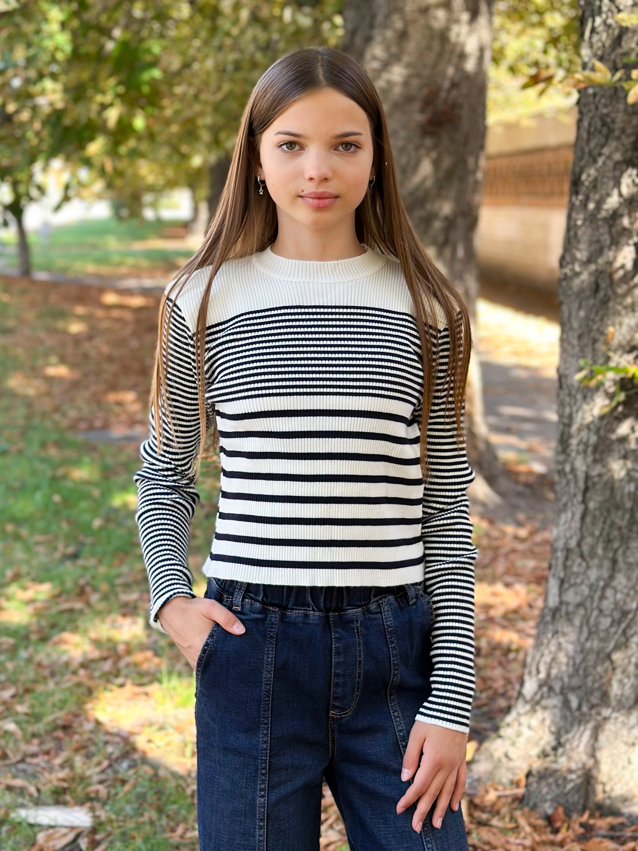 Гольф для девочки цветной Mini Moda 0799/гф