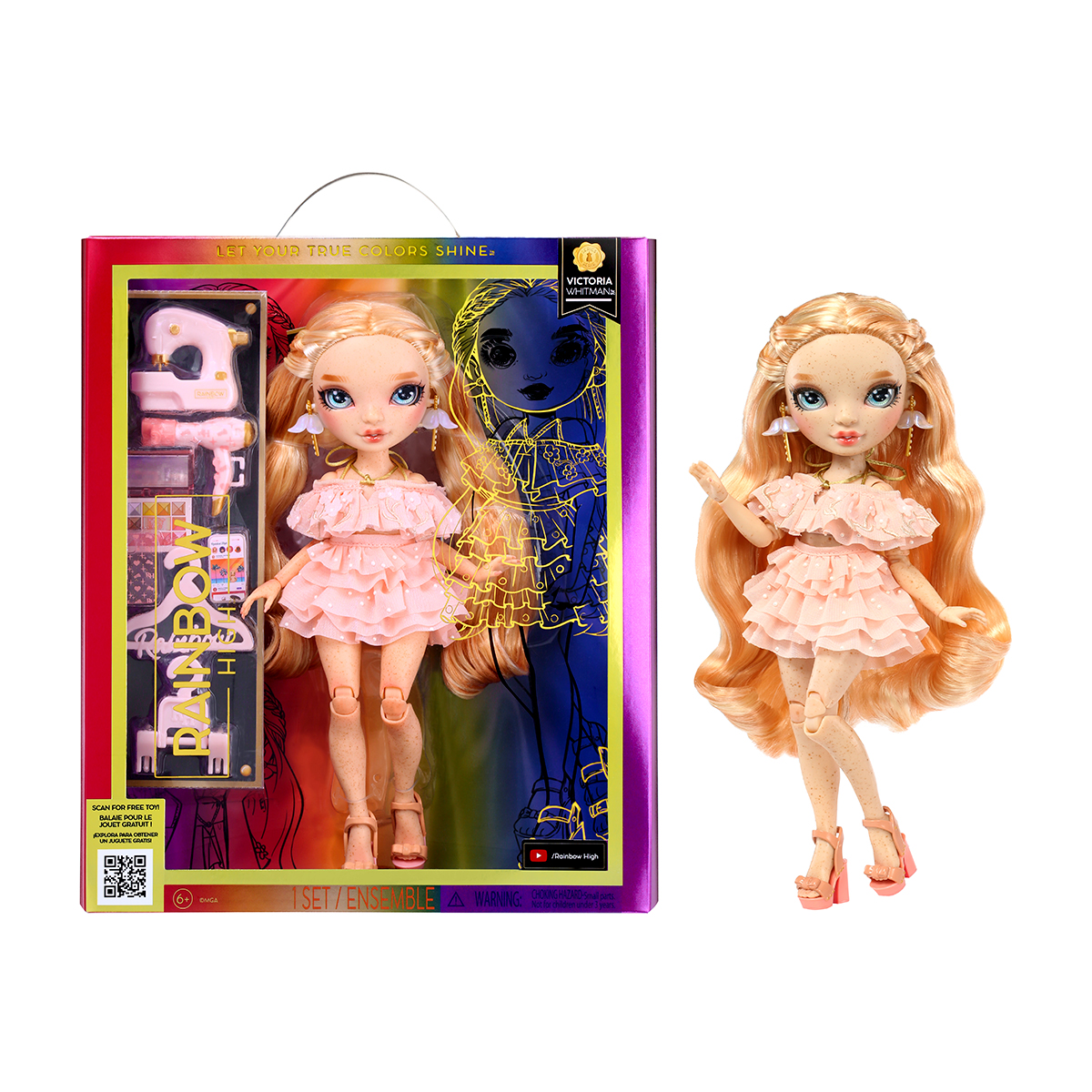 Кукла Rainbow Виктория Вайтмен Унисекс MGA Entertainment Inc Kiddisvit 583134