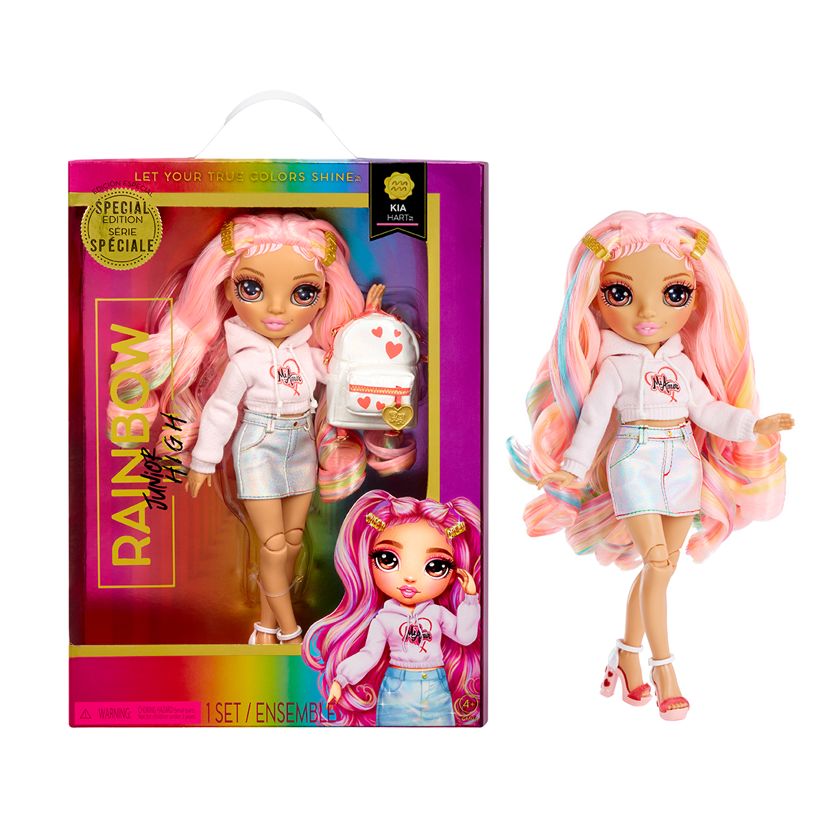 Кукла Rainbow Киа Харт Унисекс MGA Entertainment Inc Kiddisvit 590781