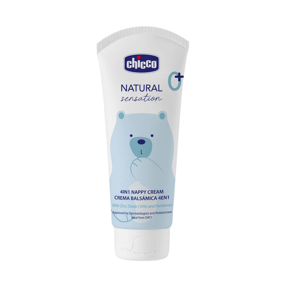 Крем під підгузок Natural Sensation 4 в 1, 100 мл Унісекс Chicco 11520.00