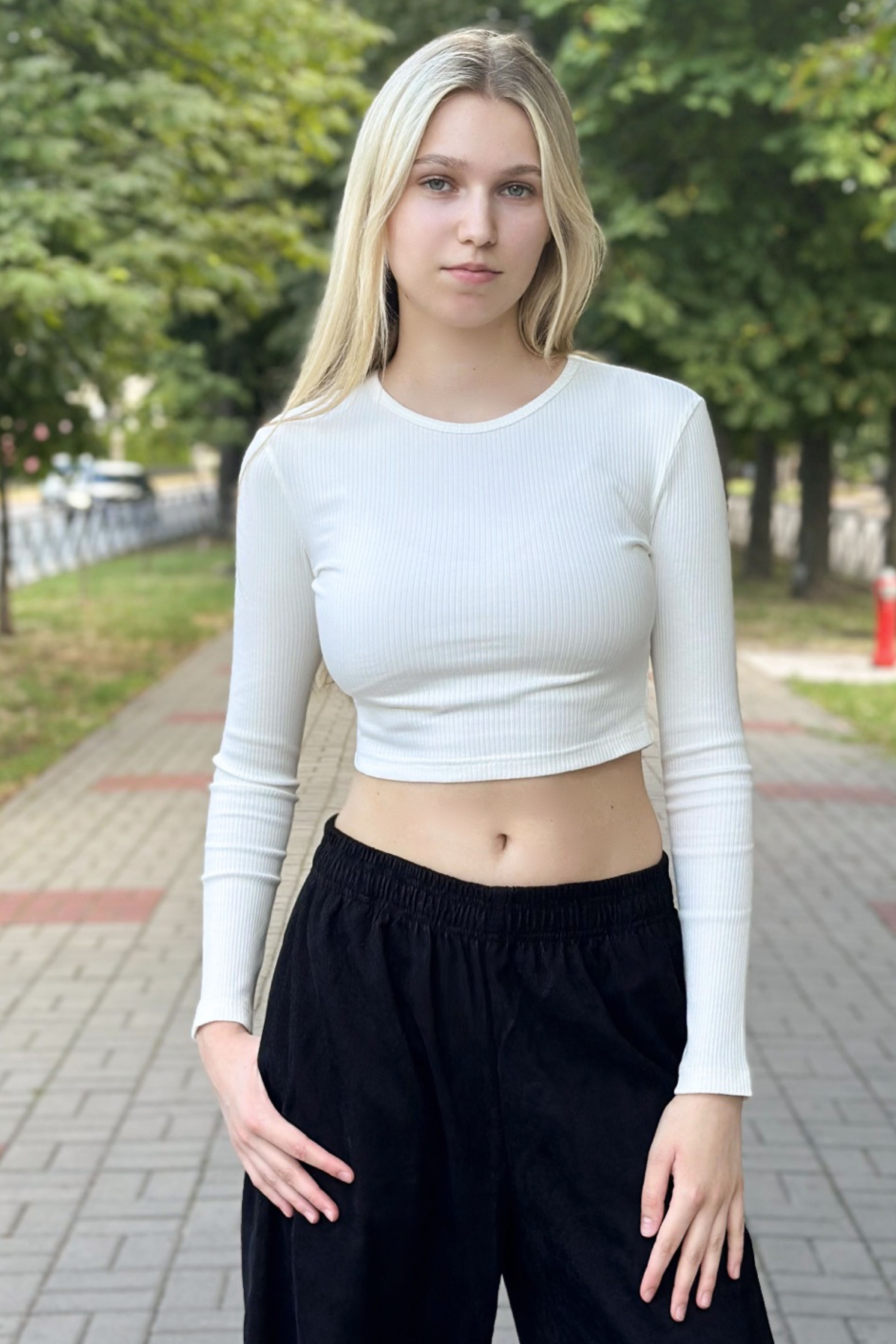 Кроп-топ для девочки молочный NewGen крт/Ненсі/мол