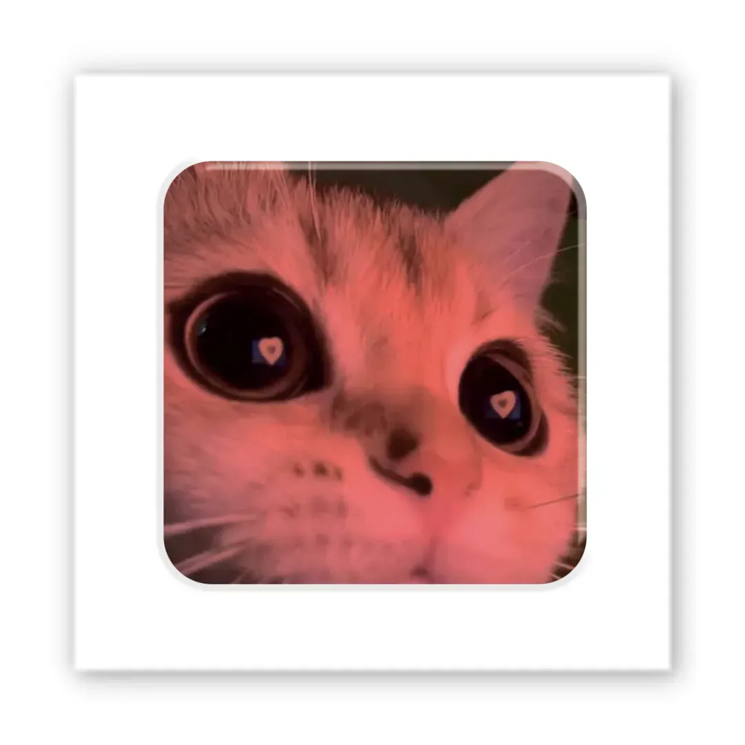 3D-стикер Kitty Love Унисекс Україна SX-285