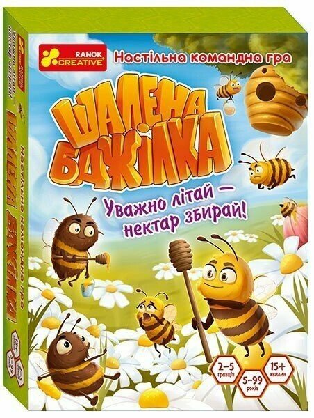 Настольная игра Унисекс RanokCreative Шалена бджілка