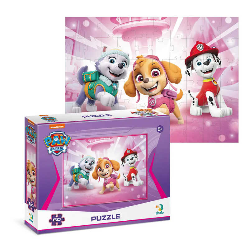 Пазлы  60 элементов Paw Patrol  Унисекс Dodo 200148