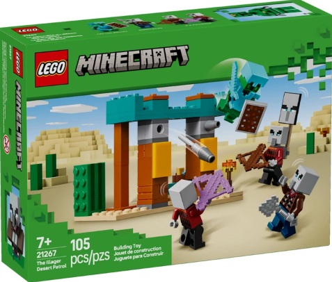 Конструктор Minecraft Пустынный патруль разбойника Унисекс LEGO Данія 21267