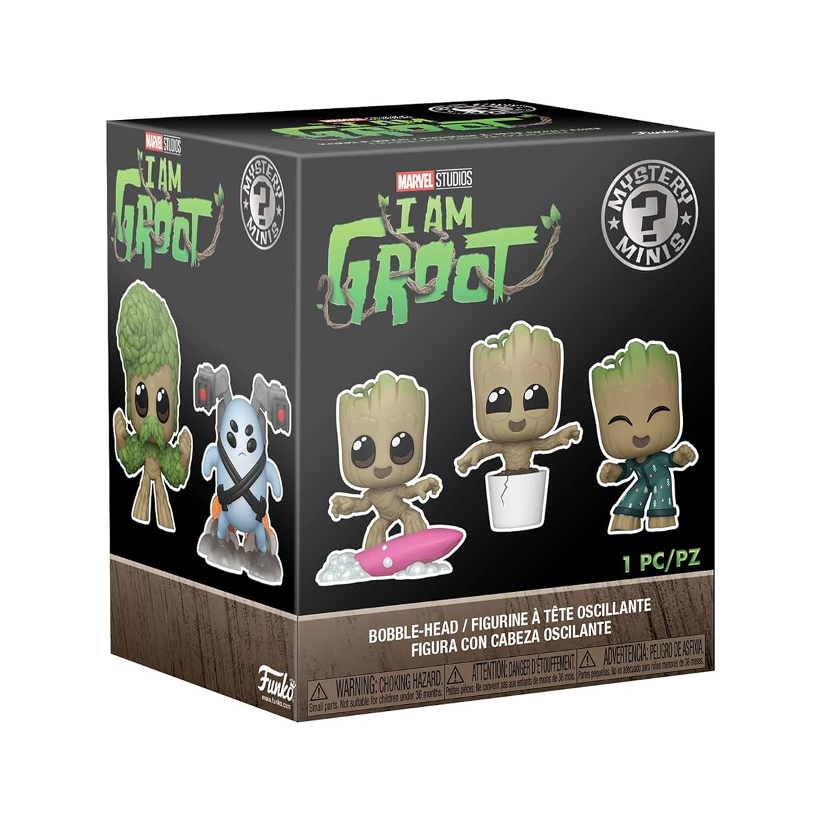 Фигурки героев Funko Mystery Minis Я есть Грут Унисекс Kiddisvit MGA Entertainment Inc 70656