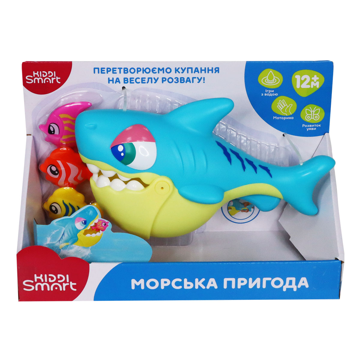 Інтерактивна іграшка  Морська пригода( для гри у ванній) Унісекс Kiddisvit MGA Entertainment Inc 4339-KS