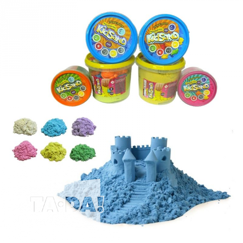 Набор для творчества Кинетический песок: вес 200 г Унисекс Danko Toys KS-05-01
