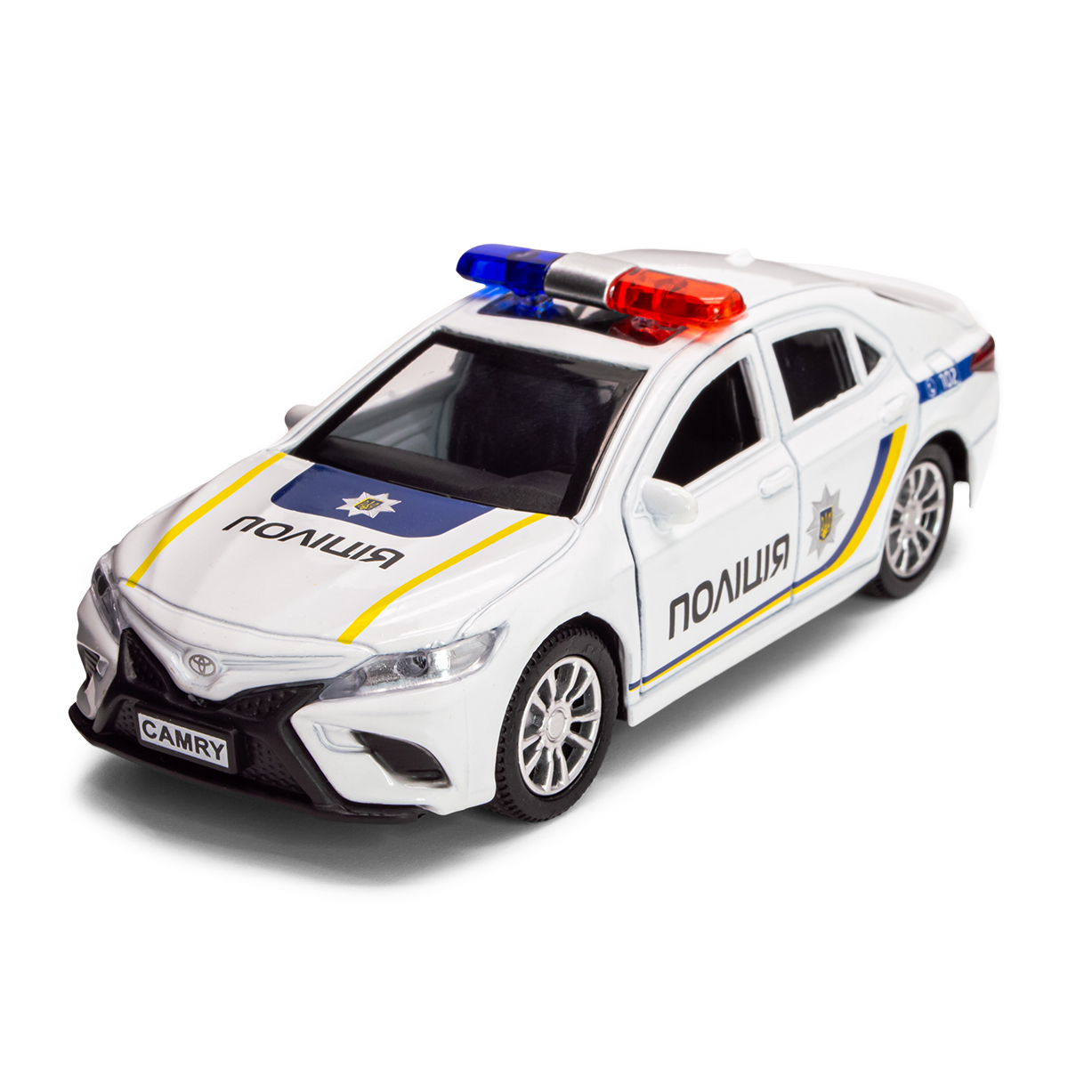 Машина коллекционная Toyota Camry: Полиция Унисекс TechnoDrive KM250416