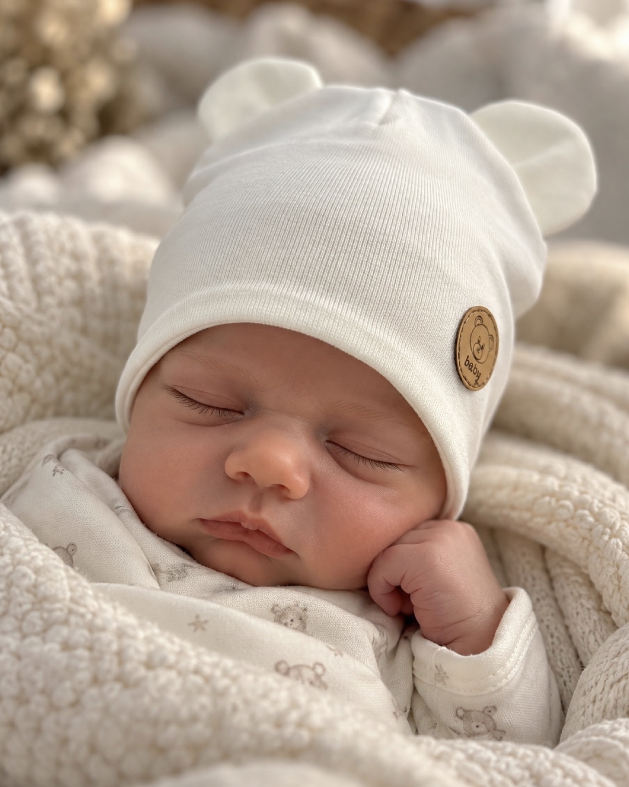 Шапка для хлопчика білий Talvi Kids 04724/біл