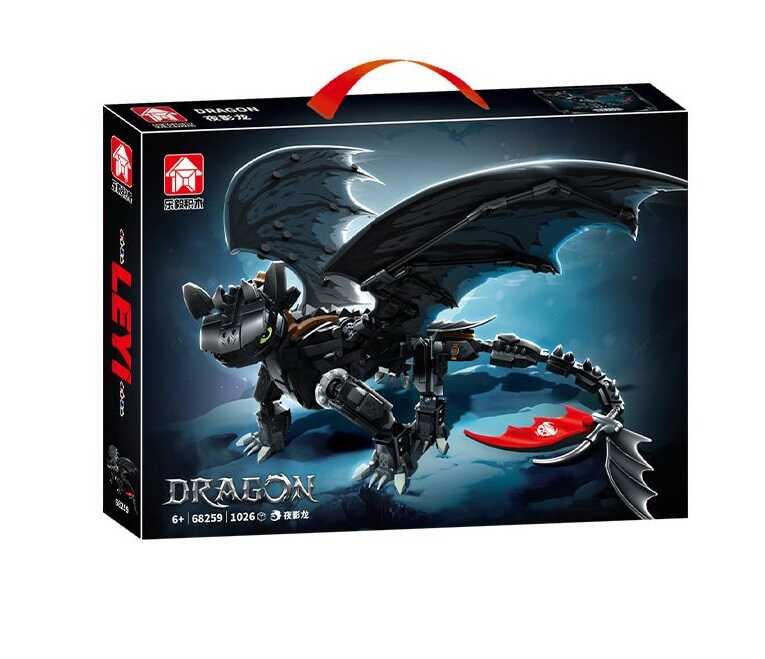 Конструктор  Dragon в коробці Унісекс Китай 68259