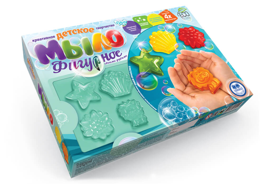 Набор для творчества Мыло фигурное Унисекс Danko Toys DFM-01-03